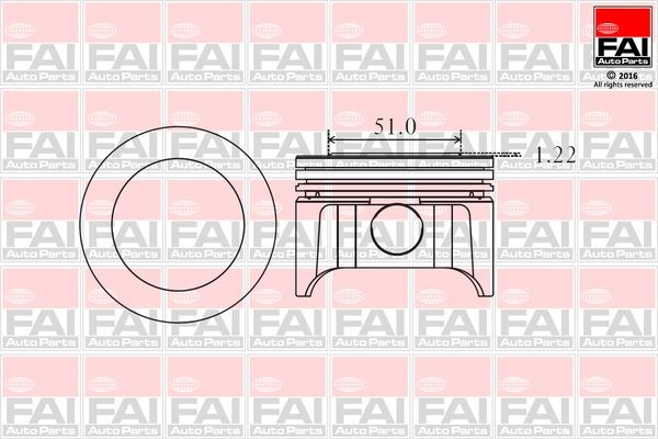 FAI AutoParts Tłok PK9-000 FAI AutoParts Tłok PK9-000 opinie
