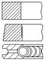 FAI AutoParts Kit fasce elastiche PR60-000 PR60-000 costo Fasce elastiche MERCEDES-BENZ Classe S FAI AutoParts