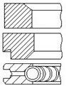 FAI AutoParts Stempelringsett PR70-000 Stempelringer FAI AutoParts HYUNDAI PR70-000