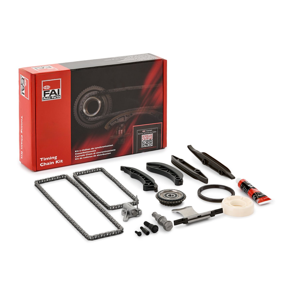 FAI AutoParts Distributiekettingset TCK338 Toyota RAV 4 Kettingset, distributie FAI AutoParts TCK338