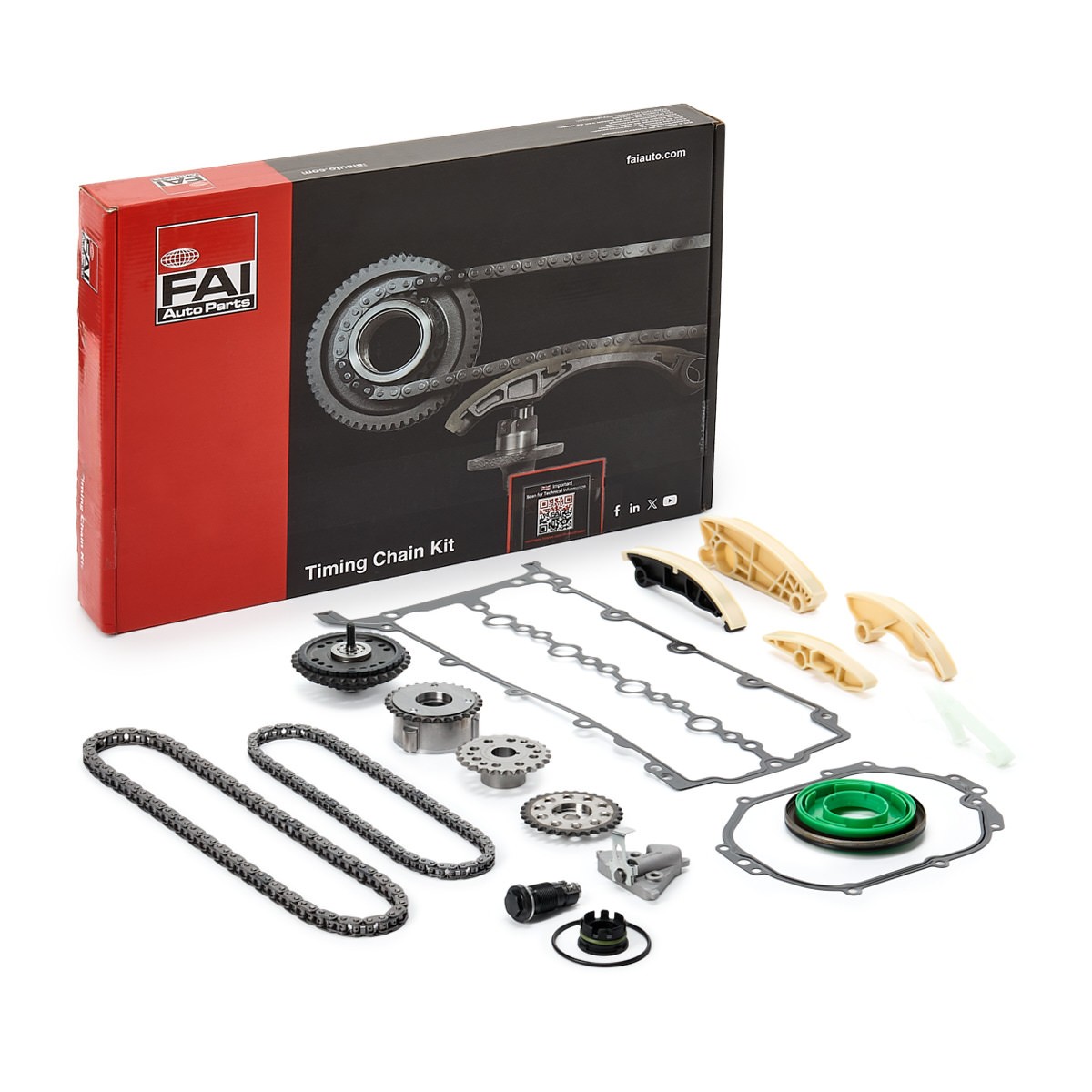 Timing chain kit FAI AutoParts TCK357VVT FAI AutoParts TCK357VVT 2013 DAEWOO LANOS timing chain replacement