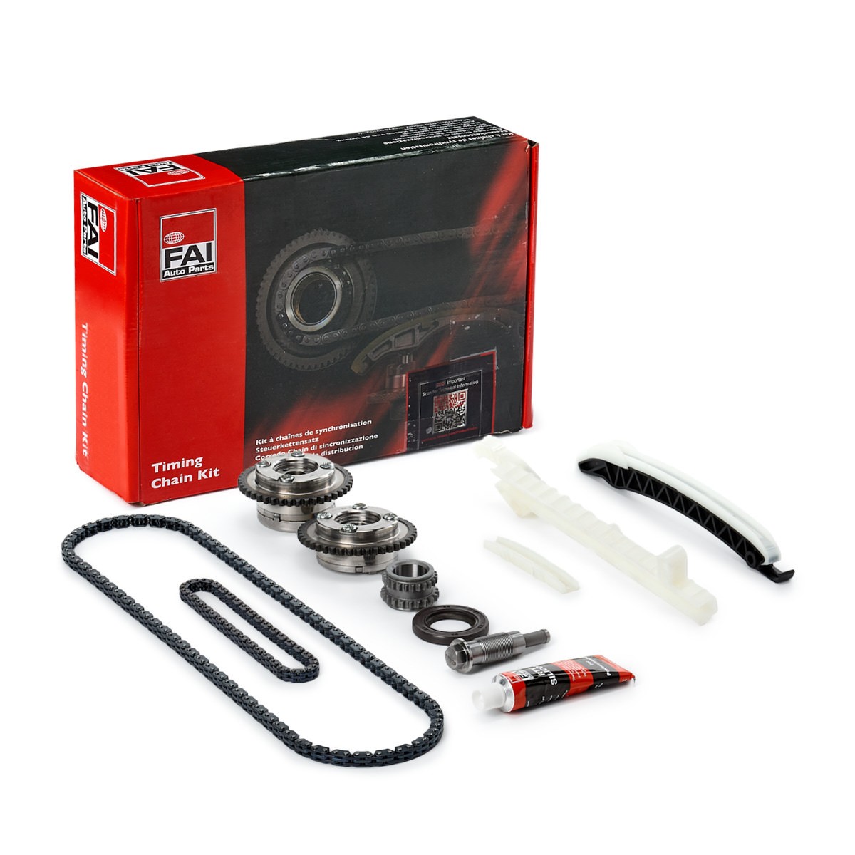 Kit catena distribuzione FAI AutoParts TCK360VVT FAI AutoParts TCK360VVT Catena motore Mercedes-Benz Classe E 2015