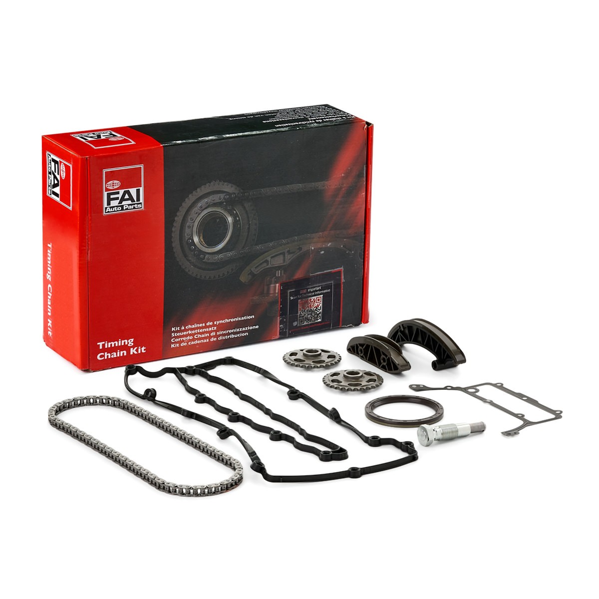 FAI AutoParts Distributiekettingset TCK394 Porsche PANAMERA Ketting, set FAI AutoParts TCK394