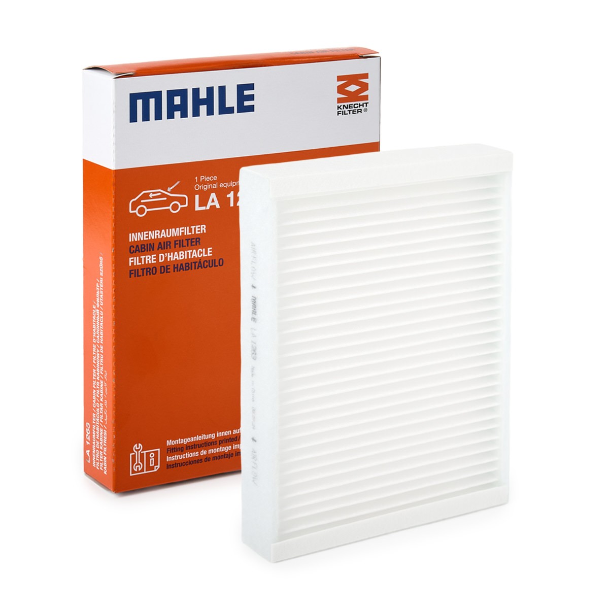 MAHLE Filter, salongiõhk LA 1263 MAHLE LA 1263 originaal Salongifilter Mercedes W447 hind