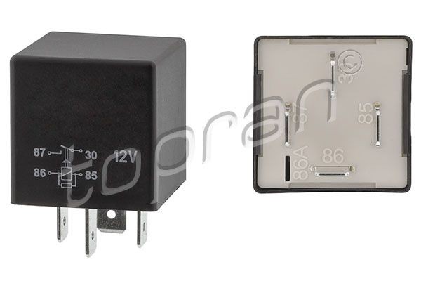 TOPRAN Relè, bensinpumpe 107 262 Drivstoffpumperelé TOPRAN CORSA 107 262 billige