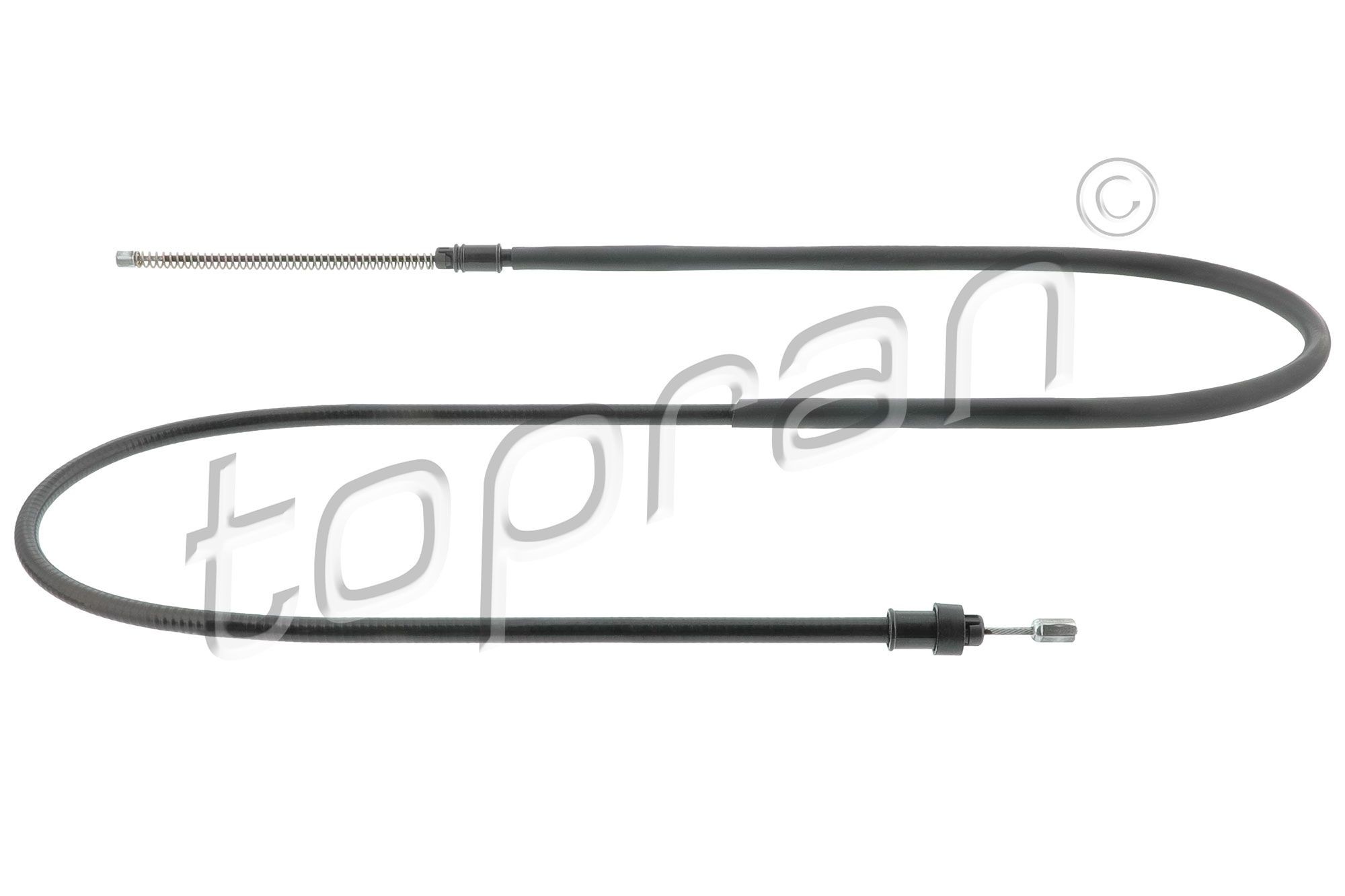 TOPRAN Żażné lanko parkovacej brzdy 631 758 TOPRAN 631758 Lanko ručnej brzdy Mazda 626 originálne