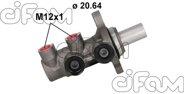 CIFAM Bremsehovedcylinder 202-897 Hovedbremsecylinder CIFAM Hyundai BAYON 202-897