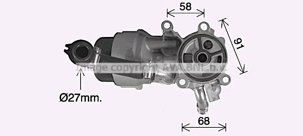 PRASCO Engine oil cooler CN3307H PRASCO CN3307H genuine Fiat Scudo 270 oil cooler price