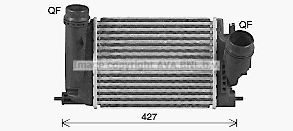 PRASCO Ιντερκούλερ DN4469 DN4469 Intercooler NISSAN 100 NX PRASCO