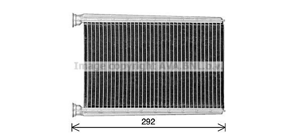 PRASCO Scambiatore calore per riscaldamento abitacolo ME6347 ME6347 costo Radiatore riscaldamento MERCEDES-BENZ Serie 124 PRASCO