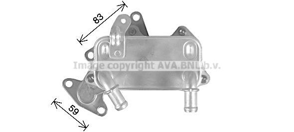 PRASCO Ölkühler, Automatikgetriebe VN3430H VN3430H Getriebe Ölkühler PRASCO FIAT Kosten