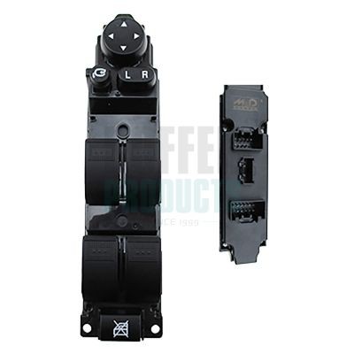 HOFFER Διακόπτης, γρύλος παραθύρου 2106374 HOFFER Διακόπτες παραθύρων PEUGEOT 2106374