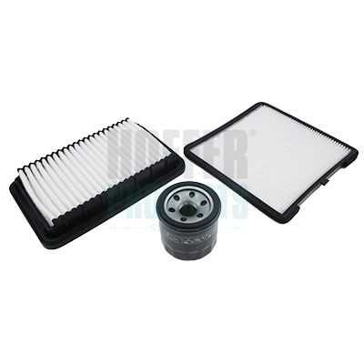 HOFFER Filterset FKHYD001 HOFFER FKHYD001 Onderhoudspakket en filterset Mazda 2 DE originele prijs