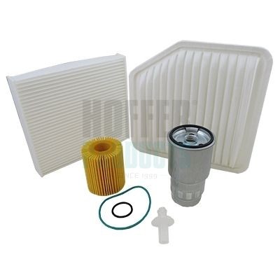 HOFFER Filtersats FKTYT003 HOFFER FKTYT003 Servicekit och filtersats Mazda 626 GF original
