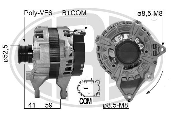 MESSMER Dynamo / Alternator 209607 209607 MESSMER Wisselstroomdynamo Jeep goedkoop