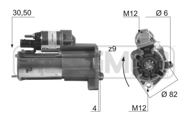 MESSMER Starter 220430A Starter MESSMER TERIOS 220430A billige