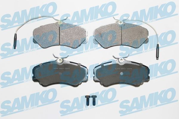 SAMKO Pastilhas de travão 5SP011 SAMKO 5SP011 originais Pastilhas de travão desportivas PEUGEOT J5 preço