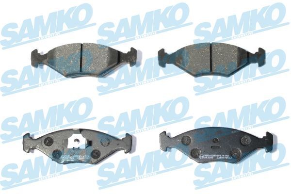 SAMKO Brzdové doštičky/platničky 5SP016 SAMKO 5SP016 Brzdové platničky FIAT Elba Kombi za nízku cenu
