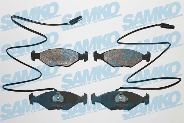 SAMKO Piduriklotsid 5SP017 SAMKO 5SP017 originaal Piduriklotsid Elba Kombi hind