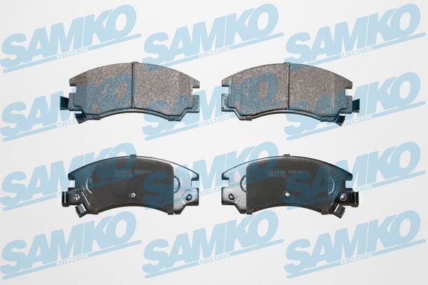 SAMKO Bromsbelägg 5SP047 SAMKO 5SP047 bromsklossar Leone 3 pris