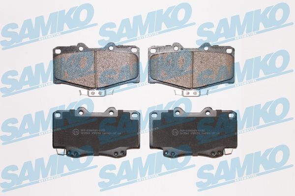 SAMKO Jarrupalat, levyjarru 5SP058 SAMKO 5SP058 Jarrupalat, levyjarru VW Taro Pick-up 2.2 94 hv 1994