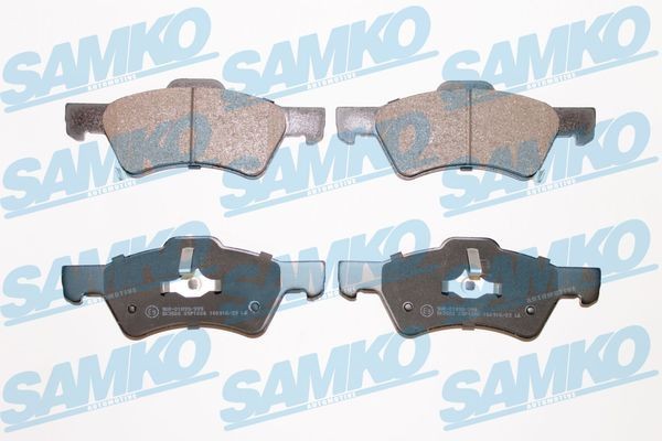 SAMKO Plaquettes de frein 5SP1006 SAMKO 5SP1006 Plaquettes de frein CHRYSLER Grand Voyager IV (RG, RS) 2.8 CRD 150 CV 2007