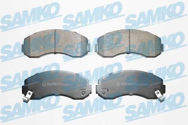 SAMKO Bremseklosser 5SP1007 SAMKO 5SP1007 Bremseklosser ASIA MOTORS pris