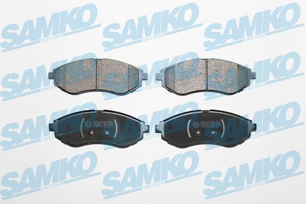 SAMKO Τακάκια φρένων 5SP1080 SAMKO 5SP1080 γνήσια Τακάκια φρένων Chevrolet Aveo T200 κόστος