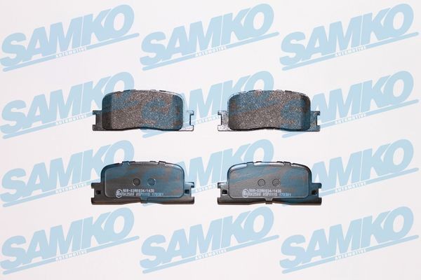 SAMKO Plaquettes de frein 5SP1115 5SP1115 SAMKO Plaquette de frein sport Lexus pas cher