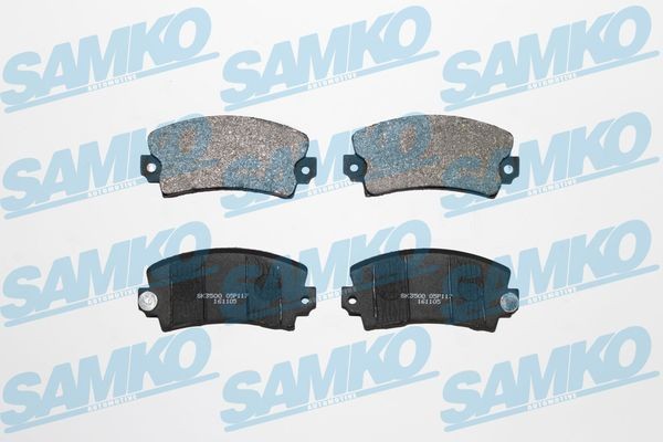 SAMKO Bremseklodser 5SP117 SAMKO 5SP117 Bremseklodser ARO 240-244 SUV 2.7 D 71 HK 1987