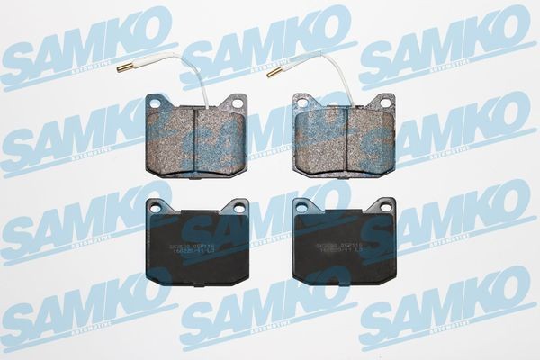 SAMKO Bromsbelägg 5SP118 Byta Bromsbelägg Peugeot 504 Cabriolet kostnad SAMKO 5SP118