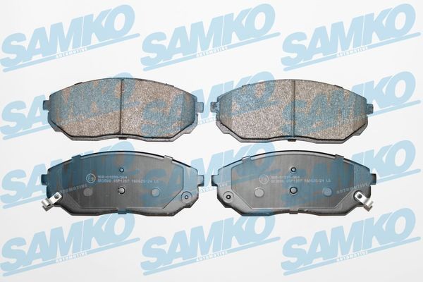 SAMKO Bremseklodser 5SP1207 SAMKO 5SP1207 Bremseklodser KIA Sorento I (JC) 3.8 4WD 266 HK 2011