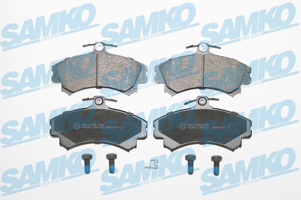 SAMKO Bromsbelägg 5SP1221 pris Bromsklossar Smart 454 5SP1221 SAMKO