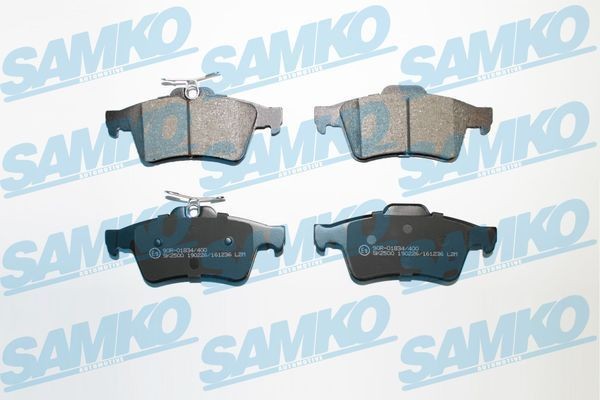SAMKO Plaquettes de frein 5SP1236 Jeu de plaquettes de frein SAMKO MEGANE 5SP1236 pas cher