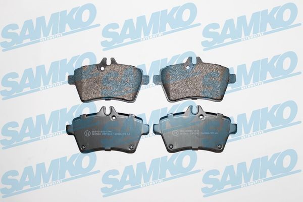 SAMKO Bremseklodser 5SP1242 Bremseklodssæt SAMKO Mercedes-Benz E-klasse 5SP1242