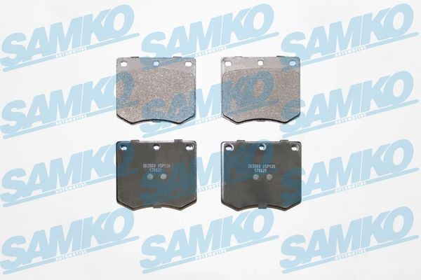 SAMKO Piduriklotsid 5SP126 SAMKO 5SP126 Piduriklotsid FORD Escort Mk1 Sedaan (AFH, ATH) odava hinnaga