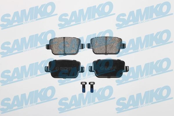 SAMKO Brzdové doštičky/platničky 5SP1272 5SP1272 SAMKO Športové brzdové doštičky SsangYoung lacné