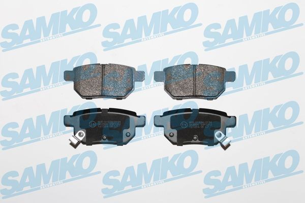 SAMKO Pastilhas de travão 5SP1312 SAMKO 5SP1312 Calços de travão Toyota Verso-S 120D preço