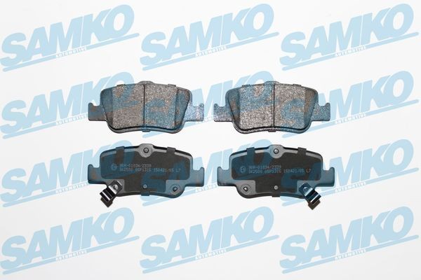 SAMKO Plaquettes de frein 5SP1315 Plaquettes SAMKO YARIS 5SP1315 pas cher