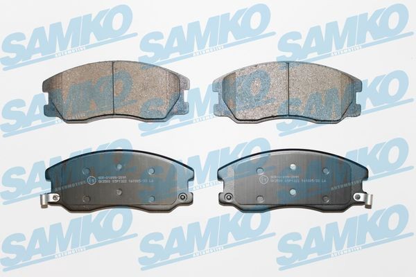 SAMKO Bremseklodser 5SP1322 SAMKO Sports bremseklodser CHEVROLET 5SP1322
