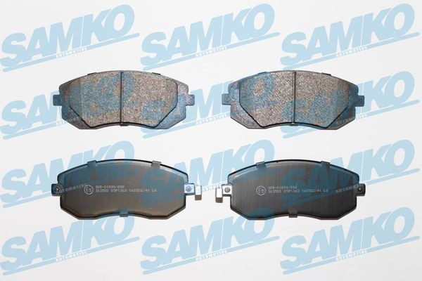 SAMKO Brzdové doštičky/platničky 5SP1363 Športové brzdové doštičky SAMKO SUBARU 5SP1363
