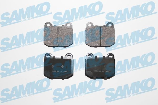 SAMKO Plaquettes de frein 5SP137 SAMKO 5SP137 Plaquettes de frein