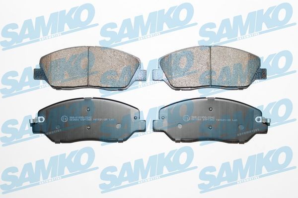 SAMKO Plaquettes de frein 5SP1382 SAMKO 5SP1382 Plaquettes de frein KIA Sorento I (JC) 3.8 4WD 266 CV 2008