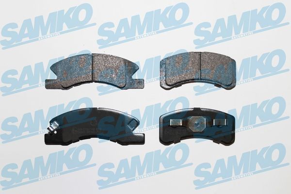 SAMKO Piduriklotsid 5SP1443 SAMKO 5SP1443 Piduriklotsid TOYOTA Wigo / Agya (B1_) 1.0 (B100) 65 hj 2014