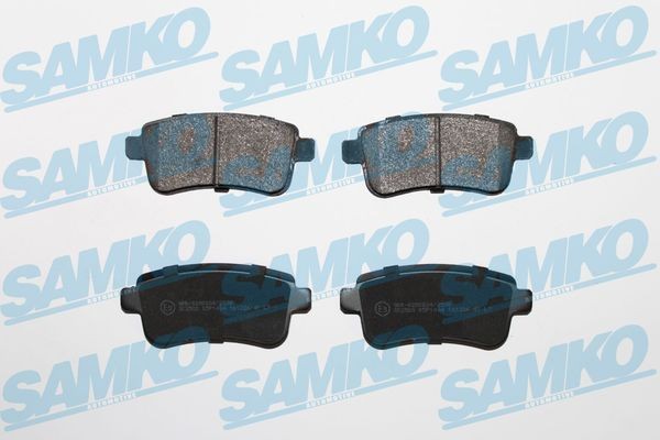SAMKO Piduriklotsid 5SP1484 SAMKO 5SP1484 Pidurikattekomplekt, ketaspidur Clio V Hatchback (BF) hind