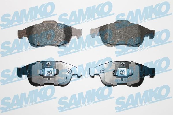 SAMKO Bremseklodser 5SP1493 SAMKO 5SP1493 Sports bremseklodser RENAULT Kangoo III Box Body / MPV billig