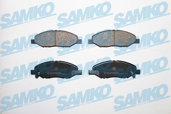 SAMKO Bremseklosser 5SP1497 SAMKO 5SP1497 Klosser Bluebird Sylphy II Sedan (G11) pris
