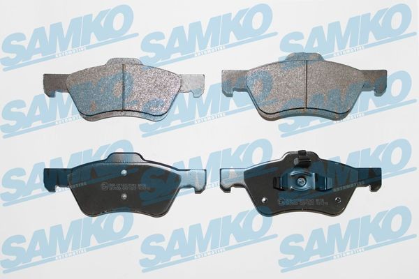 Plaquettes de frein SAMKO 5SP1622 SAMKO 5SP1622 Jeu de plaquettes de frein FORD MAVERICK 2004