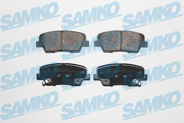 SAMKO Bremseklodser 5SP1625 Bremseklodser SAMKO Hyundai i10 5SP1625
