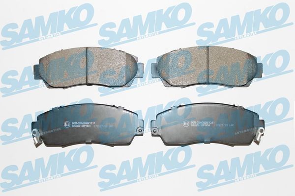 SAMKO Kit pastiglie freni 5SP1634 SAMKO 5SP1634 Kit pastiglie freni HONDA Odyssey (RL5) 3.5 252 CV 2015